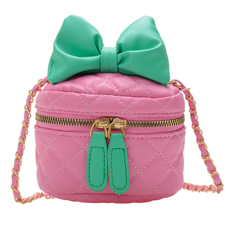 Diamond children's bag, high-end parent-child handbag, fashionable and personalized girl's cross-body bag, small fragrant sequined backpack 