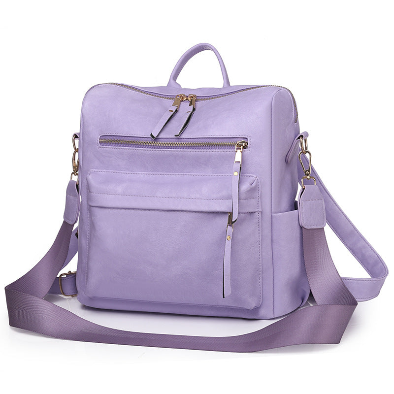 Tote bag large capacity women's bag 2023 new women's bag small bag retro backpack bag wholesale 
