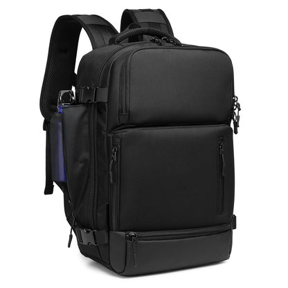 Ozuko Sports Backpack Men's Business Travel Laptop Backpack Outdoor Waterproof Men's Backpack 