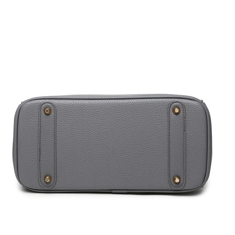 Guangzhou Bag Women 2023 New Women's Bag European and American Fashion Lychee Pattern Platinum Bag Diagonal Shoulder Ladies Handbag