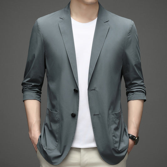 Sun protection clothing men's summer thin section UV protection top fishing skin sun protection clothing sunshade outdoor suit jacket 