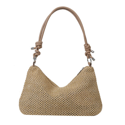 Handwoven bags for women 2023 new trendy fashion retro straw tote bag versatile large capacity shoulder bag for women 