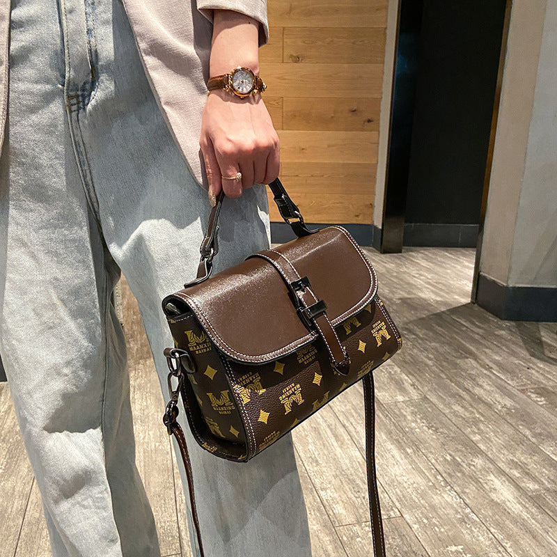 Bag wholesale women's bag factory direct sales 2022 Internet celebrity hot style new temperament versatile shoulder handbag crossbody bag 