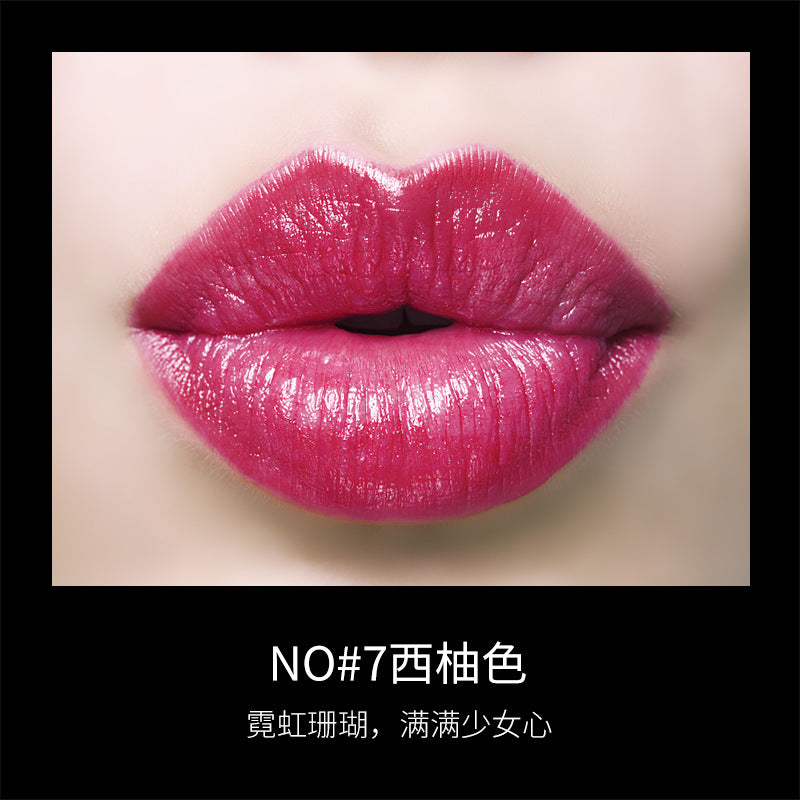 Beautiful image, colorful silky lipstick, gentle and moisturizing, delicate and lip-protecting, elegant and charming lipstick 