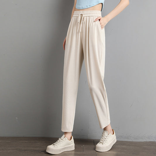 【083】Summer women's all-match fashion women's cropped pants 