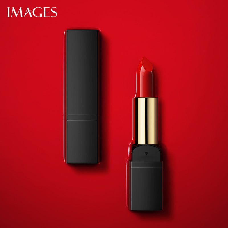 Beautiful image, colorful silky lipstick, gentle and moisturizing, delicate and lip-protecting, elegant and charming lipstick 