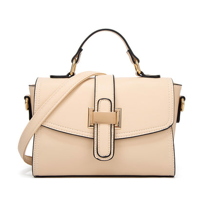 One piece drop shipping European and American women's small square bag 22 new Korean style fashion shoulder handbag simple crossbody bag women's bag 