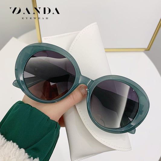 စတိုင်အသစ် နေကာမျက်မှန် အမျိုးသမီးများ polarized နေကာမျက်မှန်များ အဆင့်မြင့် ခရမ်းလွန်ရောင်ခြည် ဆန့်ကျင်ဘက် TR7566 ခေတ်မီသော အမှတ်တံဆိပ် နေကာမျက်မှန် လက်ကား
