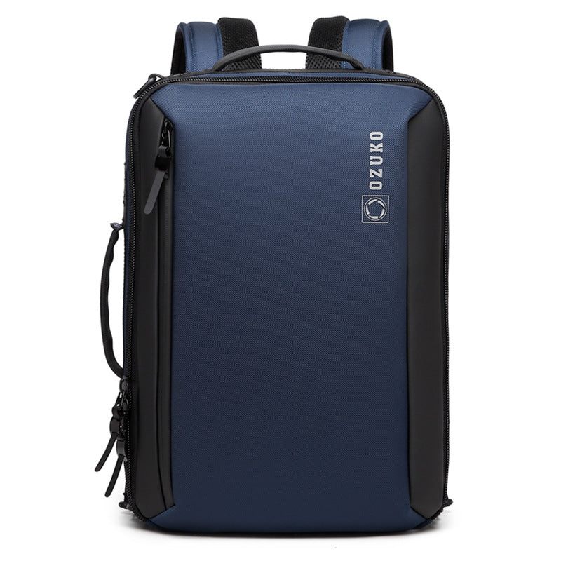 Ozuko Backpack Backpack Men's Portable Backpack Laptop Bag Cross-border Business Backpack Men's Wholesale 