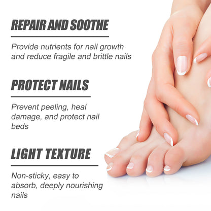 OceAura Nail Care Oil Repair Onychomycosis on Hands and Feet Soft Nails Bright Nails Thickened Jasmine Style 