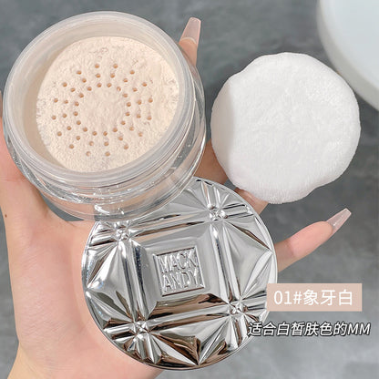 Marco Andy loose powder makeup setting powder large capacity student affordable hair makeup waterproof non-removing makeup powder