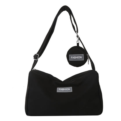 Bags for Women 2023 New Autumn and Winter Trendy Korean Version Large Capacity Crossbody Bag Casual Versatile Fashion Lightweight Oxford Bag 