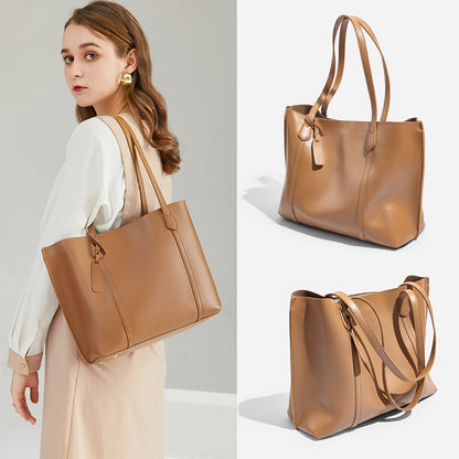 Simple Large Capacity Bag Women's Bag 2020 New Trendy Fashion Popular Shoulder Handbag Internet Celebrity Handheld Tote Bag 