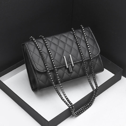 Bags Women's Fashion Crossbody Bag Versatile Popular Chain Small Square Bag Shoulder Bag Niche Design Women's Bag လက်ကား ပုံစံအသစ် 