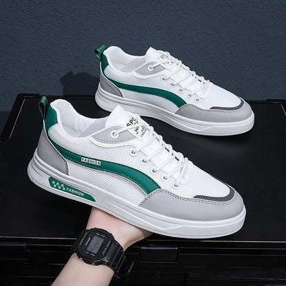 Men's shoes 2023 new summer all-match casual running sneakers men's high-end melting thick-soled daddy trendy shoes