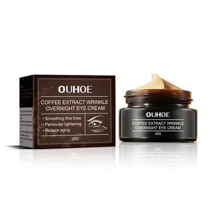 OUHOE anti-wrinkle eye cream, hydrating, moisturizing, smoothing and firming skin, smoothing fine lines around the eyes, massage and repairing eye cream 
