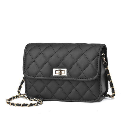 Bags for women Xiaoxiangfeng Internet celebrity new diamond chain with niche texture small square bag versatile crossbody shoulder bag for women 