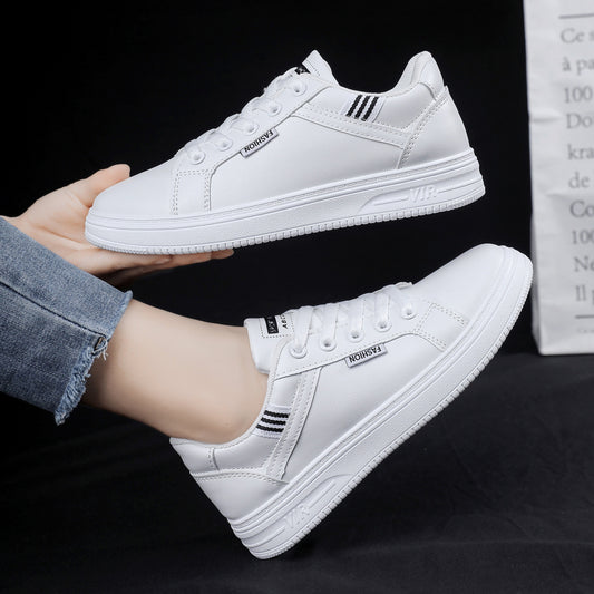 2023 spring new women's shoes trendy all-match casual low-top student breathable Korean board shoes sports white shoes women