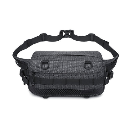 ozuko men's waist bag sports tactical tactical boys' crossbody bag outdoor trendy brand men's bag 2023 new style