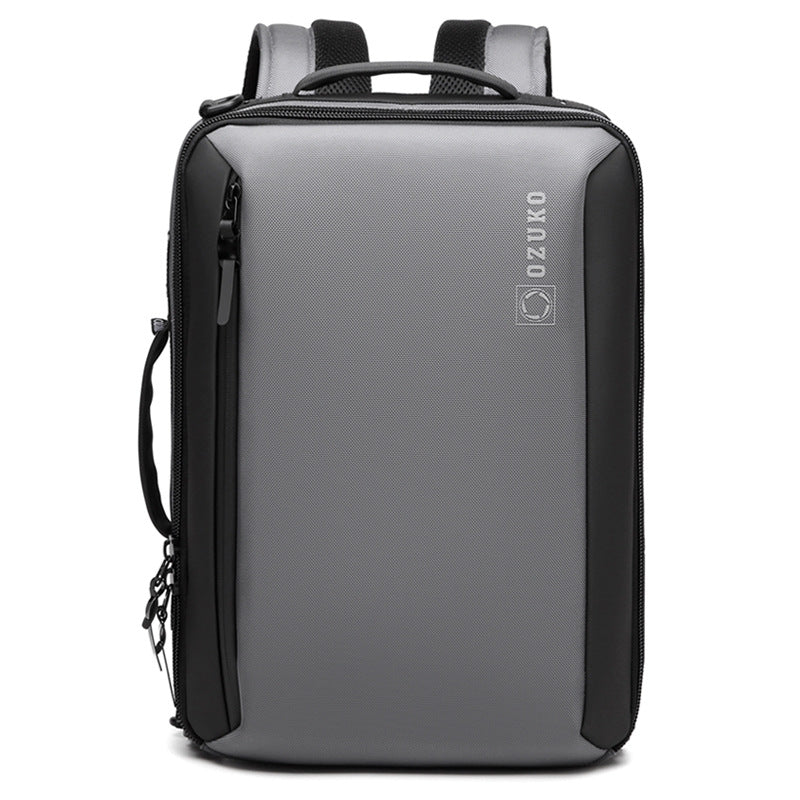 Ozuko Backpack Backpack Men's Portable Backpack Laptop Bag Cross-border Business Backpack Men's Wholesale 