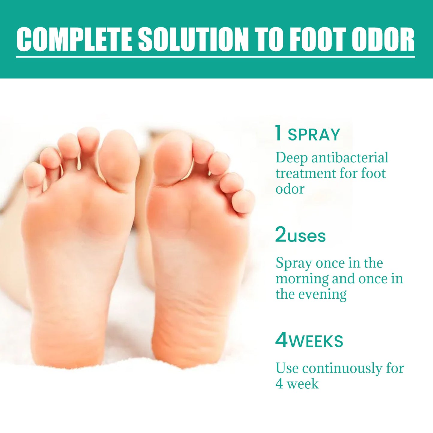 OUHOE foot deodorant spray ၊ ခြေထောက်ယားယံခြင်း ၊ အားကစားသမား ခြေထောက် နှင့် အနံ့ဆိုးများ ခြောက်သွေ့ခြင်း နှင့် အခွံခွာခြင်း ကို ဆန့်ကျင်သော moisturizing care spray ၊