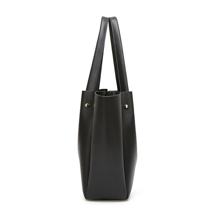 Women's bag new style 2023 European and American fashion simple shoulder bag large capacity women's handbag tote bag one piece drop shipping 