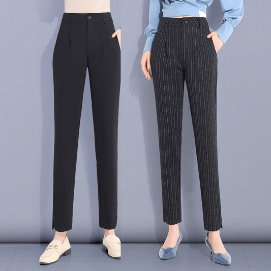 【2199】Spring and Autumn Women's New Harem Pants 