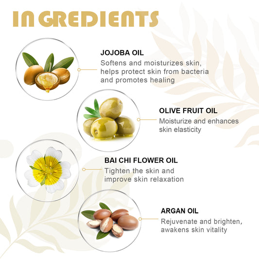 OUHOE Anti-wrinkle Freezing Youth Essence Oil သည် အသားအရည်ကို စိုပြေတင်းရင်းစေပြီး မျဉ်းကြောင်းများကို လျော့ပါးစေပြီး အသားအရေကို တောက်ပစေသော Essence 