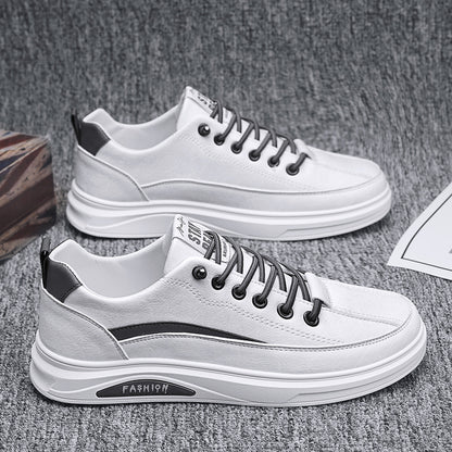 Men's shoes 2023 new summer breathable men's sports shoes Korean version trendy all-match shoes men's light casual shoes