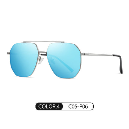 Lois same nylon polarized color-changing sunglasses for driving JS8536 Douyin live fashion sunglasses 
