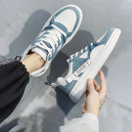 2023 new spring student shoes men's trendy breathable all-match tide shoes casual sneakers men's sports white shoes 