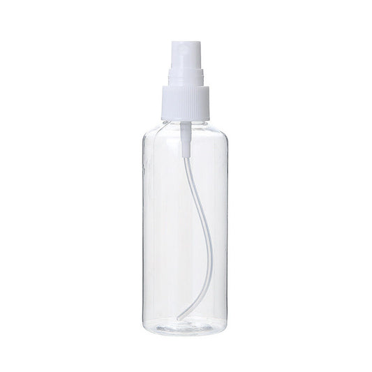 100ml spray bottle spot press bottle manufacturer direct sales transparent plastic pe100ml alcohol disinfection bottle 