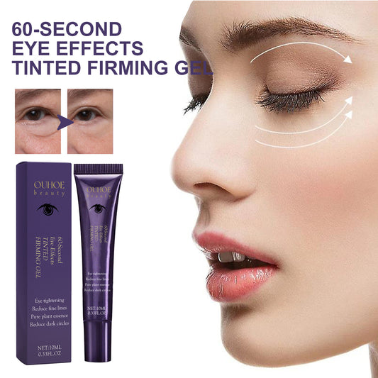 OUHOE Anti-Wrinkle Firming Gel သည် အမည်းစက်ဝိုင်းများနှင့် မျက်လုံးအိတ်များကို ပျောက်ကင်းစေကာ အသားအရေကို တင်းရင်းစေကာ တင်းရင်းစေပြီး အရေးအကြောင်းများကို သက်သာစေပါသည်။ 