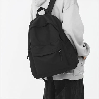 New style student backpack female Korean fashion college style school bag casual large capacity couple backpack one piece drop shipping