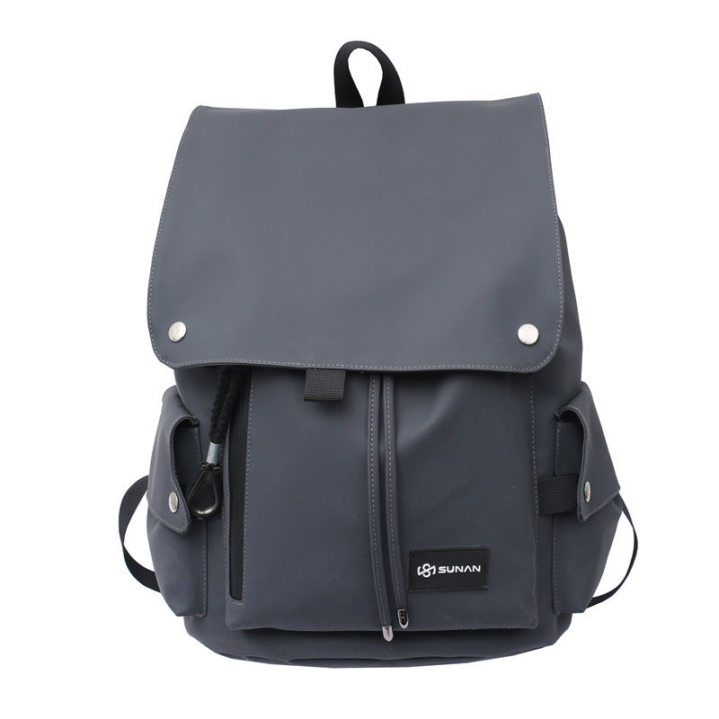 Trendy men's and women's backpacks wholesale water-repellent motorcycle large capacity large cover student school bag new backpack 