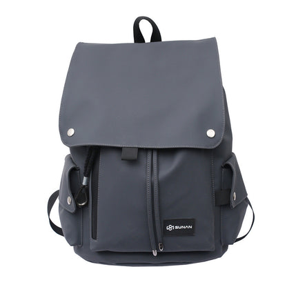 Trendy men's and women's backpacks wholesale water-repellent motorcycle large capacity large cover student school bag new backpack 