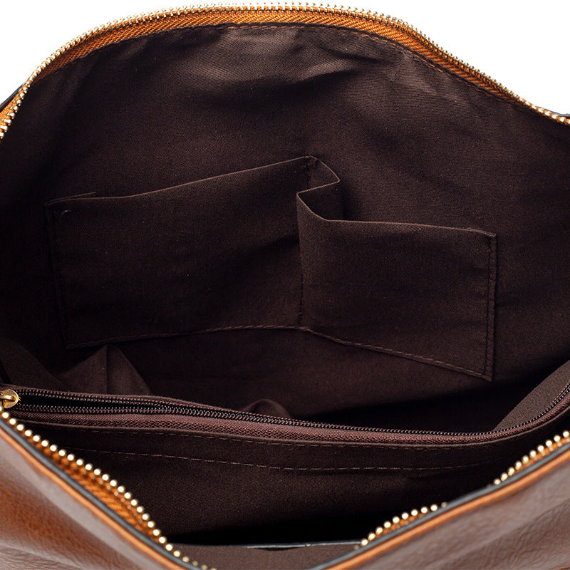 Cross-border women's bag 2023 new shoulder bag simple diagonal tramp bag Korean style handbag women's tote bag