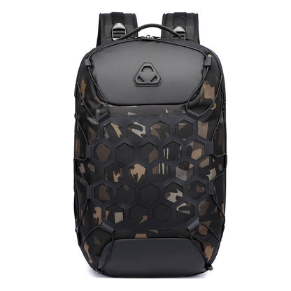 2021 New Backpack Korean Version Oxford Cloth Men's Backpack Computer Bag Student Leisure Travel Business Backpack 