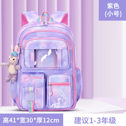 school bag new lightweight school backpack shoulder bag backpack girl children primary school school bag wholesale 