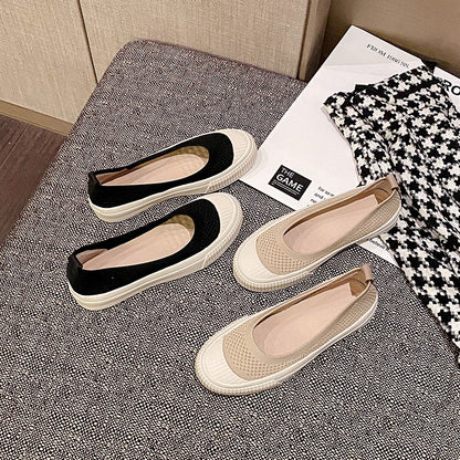 Fisherman shoes women's evening wind 2023 summer new canvas shoes thin section breathable women's shoes slip on soft sole shoes 