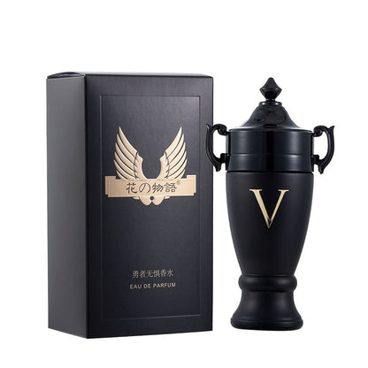 Flower Story Brave Water Legend Trophy Men's Perfume 50ml Large Bottle Cologne Fresh and Long-lasting One-piece Dropshipping 