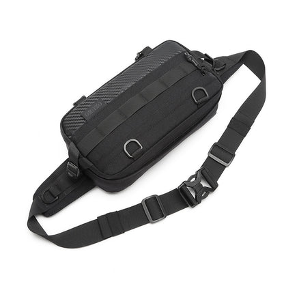 ozuko men's waist bag sports tactical tactical boys' crossbody bag outdoor trendy brand men's bag 2023 new style