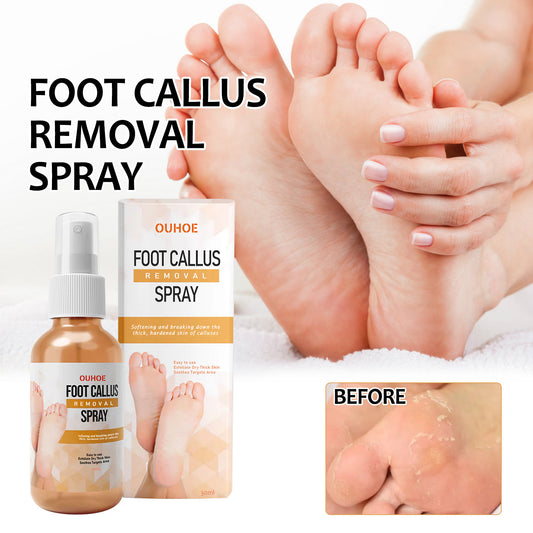 OUHOE foot spray သည် cuticles ၊ calluses နှင့် dead skin များကို သန့်စင်ပေးသည်၊ ခြောက်သွေ့ခြင်းနှင့် အက်ကွဲကြောင်းများကို ကာကွယ်ပေးသည်၊ ကြမ်းတမ်းသော အသားအရေကို ပြန်လည်ပြုပြင်ပေးသည်၊ moisturize နှင့် spray ကို ဂရုစိုက်ပေးသည် ။ 