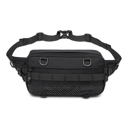 ozuko men's waist bag sports tactical tactical boys' crossbody bag outdoor trendy brand men's bag 2023 new style