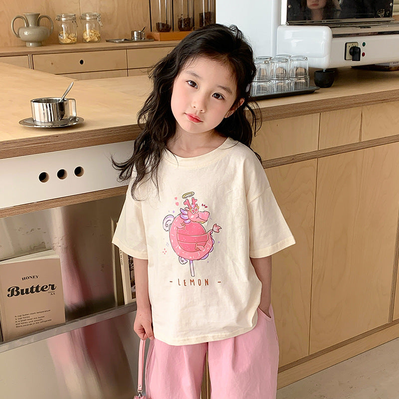 Korean children's clothing 2024 spring and summer new girls