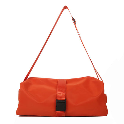 Oxford cloth Japanese trendy brand crossbody bag women's shoulder bag Korean version solid color shoulder bag casual back versatile commuter bag 