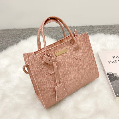 外贸女士手提包2021ladies hand bags手机包化妆包荔枝纹小购物袋