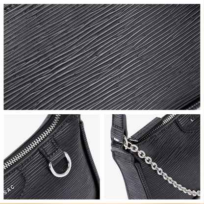 Weichen shoulder bag women's ins versatile high-end pu leather chain crossbody bag large capacity waterproof women's armpit bag