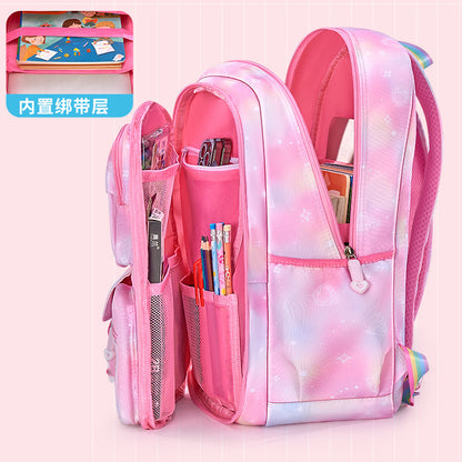school bag new lightweight school backpack shoulder bag backpack girl children primary school school bag wholesale 
