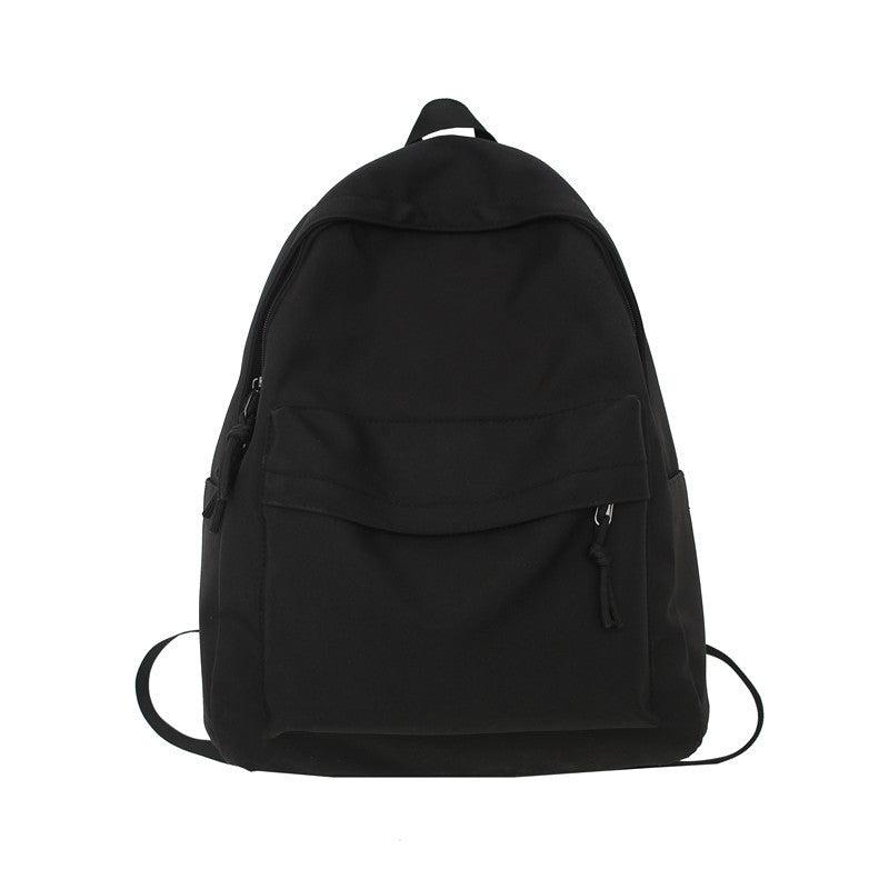 New style student backpack female Korean fashion college style school bag casual large capacity couple backpack one piece drop shipping